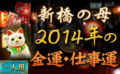 新橋の母の励まし招福鑑定　2014年のお金・仕事の全て